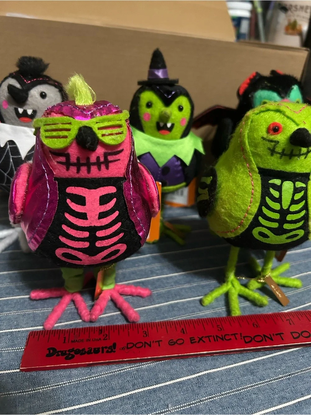 Target Spritz 2024 Hyde & EEK! Featherly Friends Halloween Birds Set of 5 NWT
